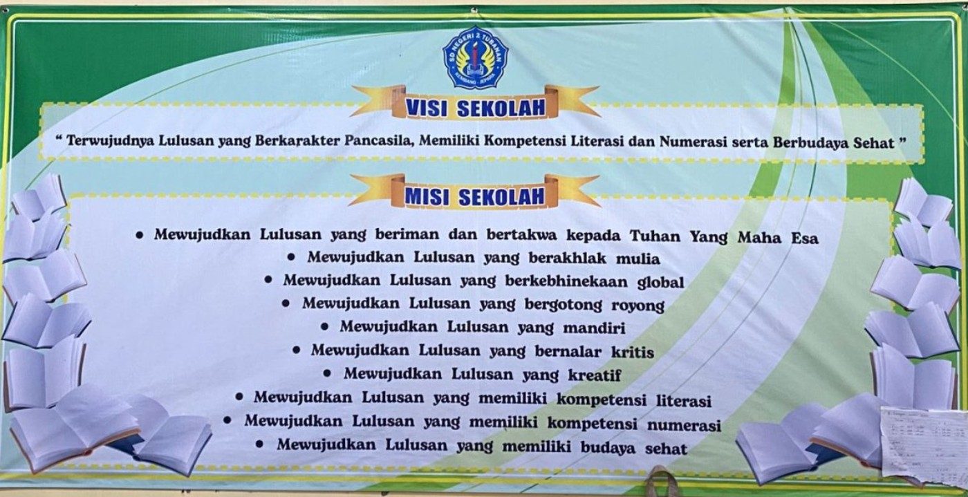 Visual Visi & Misi SDN 2 Tubanan