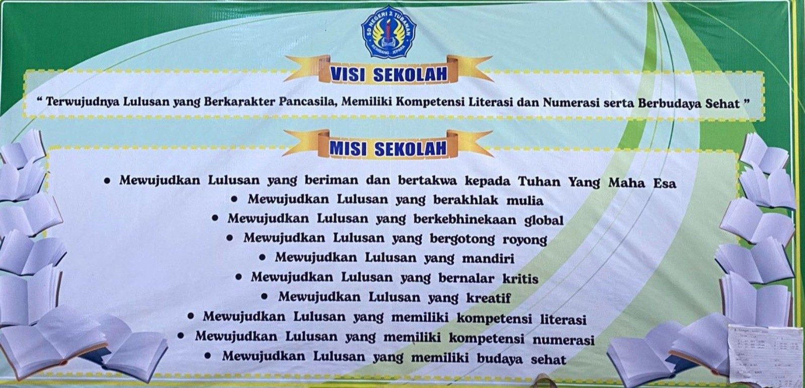 Visi-Misi SD N 2 Tubanan